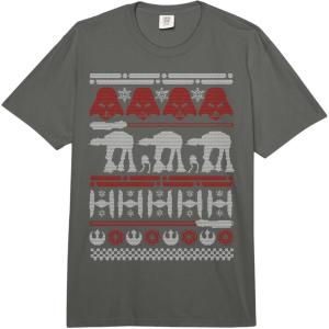 image:imageStar Wars Christmas Battle Of Hoth Ugly Sweater Vintage Comfort Colors Adult Heavyweight TshirtDark Grey