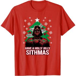 image:imageStar Wars Christmas Darth Vader Have A Holly Jolly Sithmas TShirtRed