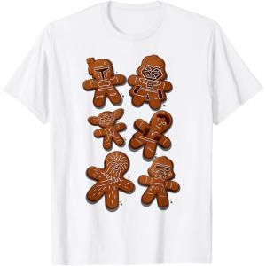 image:imageStar Wars Christmas Ginger Bread Wars Graphic TShirt TShirtWhite
