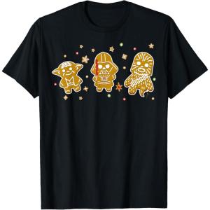 image:imageStar Wars Christmas Gingerbread Cookies TShirtBlack