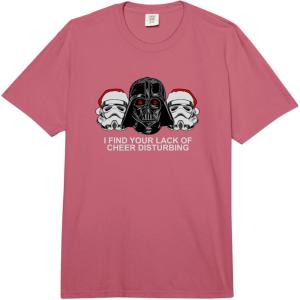 image:imageStar Wars Christmas Lack Of Cheer Darth Vader Vintage Heads Comfort Colors Adult Heavyweight TshirtRaspberry Red