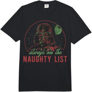 image:imageStar Wars Christmas Naughty List Vader Comfort Colors Adult Heavyweight TshirtBlack