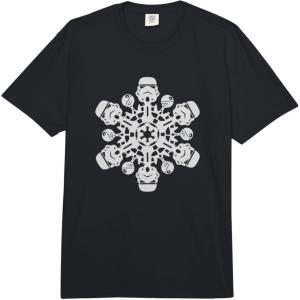 image:imageStar Wars Christmas Stormtrooper Snowflake Vintage Comfort Colors Adult Heavyweight TshirtBlack