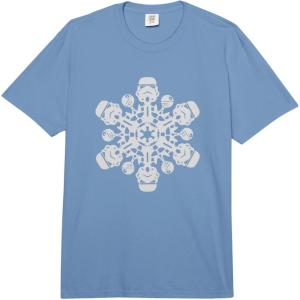 image:imageStar Wars Christmas Stormtrooper Snowflake Vintage Comfort Colors Adult Heavyweight TshirtDeep Blue