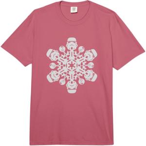 image:imageStar Wars Christmas Stormtrooper Snowflake Vintage Comfort Colors Adult Heavyweight TshirtRaspberry Red