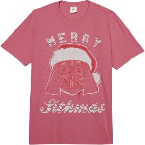 image:imageStar Wars Christmas Vader Merry Sithmas Candy Cane Script Comfort Colors Adult Heavyweight TshirtRaspberry Red