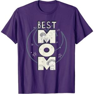 image:imageStar Wars Classic Best Mom Leia R2D2 Mothers Day TShirtPurple