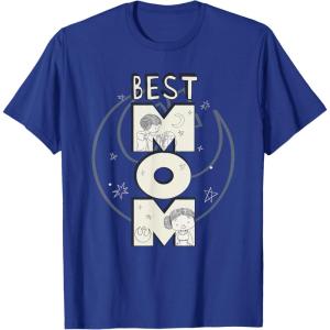 image:imageStar Wars Classic Best Mom Leia R2D2 Mothers Day TShirtRoyal Blue