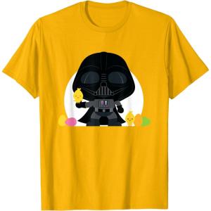image:imageStar Wars Darth Vader Cute Kawaii Easter Eggs amp Chicks TShirtGolden Yellow