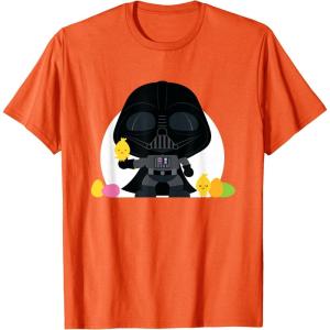 image:imageStar Wars Darth Vader Cute Kawaii Easter Eggs amp Chicks TShirtOrange