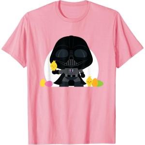 image:imageStar Wars Darth Vader Cute Kawaii Easter Eggs amp Chicks TShirtPink