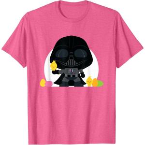 image:imageStar Wars Darth Vader Cute Kawaii Easter Eggs amp Chicks TShirtPink Heather