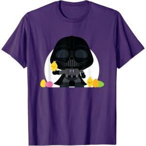 image:imageStar Wars Darth Vader Cute Kawaii Easter Eggs amp Chicks TShirtPurple