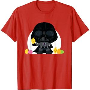 image:imageStar Wars Darth Vader Cute Kawaii Easter Eggs amp Chicks TShirtRed