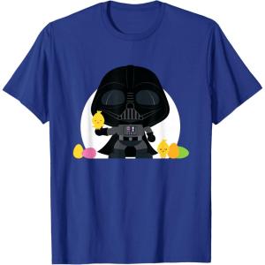 image:imageStar Wars Darth Vader Cute Kawaii Easter Eggs amp Chicks TShirtRoyal Blue