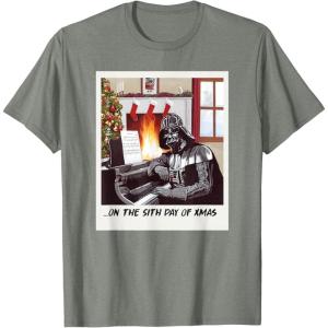 image:imageStar Wars Darth Vader Sith Day of Xmas Holiday TShirtOlive Heather