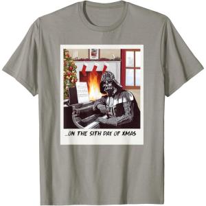 image:imageStar Wars Darth Vader Sith Day of Xmas Holiday TShirtSlate Grey