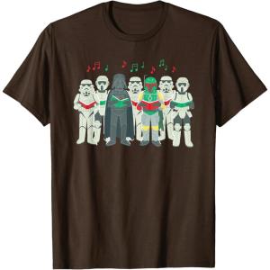 image:imageStar Wars Darth Vader Sithmas Choir Holiday TShirtBrown
