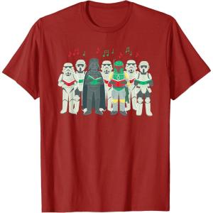image:imageStar Wars Darth Vader Sithmas Choir Holiday TShirtCranberry Red