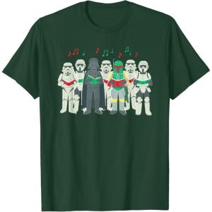 image:imageStar Wars Darth Vader Sithmas Choir Holiday TShirtDark Green