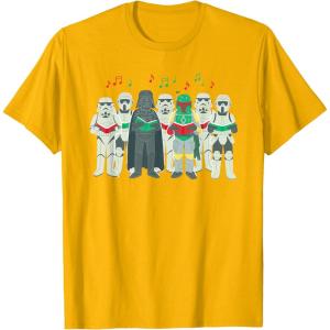 image:imageStar Wars Darth Vader Sithmas Choir Holiday TShirtGolden Yellow