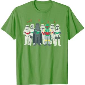 image:imageStar Wars Darth Vader Sithmas Choir Holiday TShirtGrass Green