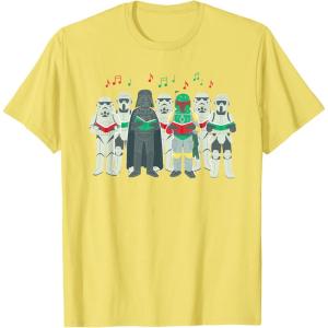 image:imageStar Wars Darth Vader Sithmas Choir Holiday TShirtLemon Yellow