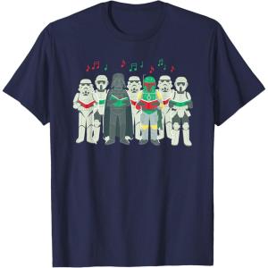 image:imageStar Wars Darth Vader Sithmas Choir Holiday TShirtNavy Blue