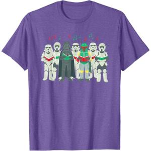 image:imageStar Wars Darth Vader Sithmas Choir Holiday TShirtPurple Heather