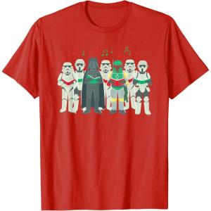 image:imageStar Wars Darth Vader Sithmas Choir Holiday TShirtRed