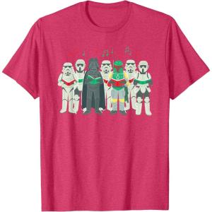 image:imageStar Wars Darth Vader Sithmas Choir Holiday TShirtRed Heather