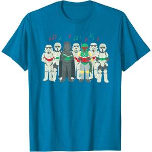 image:imageStar Wars Darth Vader Sithmas Choir Holiday TShirtSapphire Blue