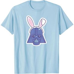 image:imageStar Wars Darth Vader Sticker Style Rabbit Ears Easter Bunny TShirtBaby Blue