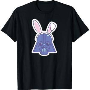 image:imageStar Wars Darth Vader Sticker Style Rabbit Ears Easter Bunny TShirtBlack
