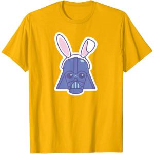 image:imageStar Wars Darth Vader Sticker Style Rabbit Ears Easter Bunny TShirtGolden Yellow