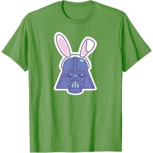 image:imageStar Wars Darth Vader Sticker Style Rabbit Ears Easter Bunny TShirtGrass Green