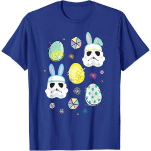 image:imageStar Wars Easter Bunny Stormtroopers and Easter Eggs TShirtRoyal Blue