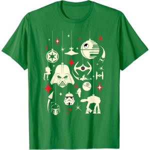 image:imageStar Wars Galactic Empire Ornaments Holiday TShirtKelly Green