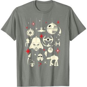 image:imageStar Wars Galactic Empire Ornaments Holiday TShirtOlive Heather