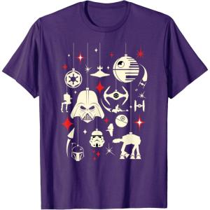 image:imageStar Wars Galactic Empire Ornaments Holiday TShirtPurple