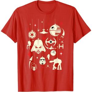 image:imageStar Wars Galactic Empire Ornaments Holiday TShirtRed
