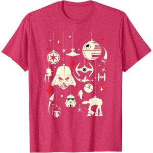 image:imageStar Wars Galactic Empire Ornaments Holiday TShirtRed Heather