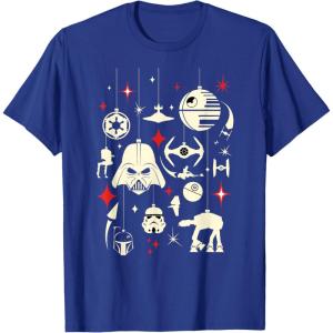 image:imageStar Wars Galactic Empire Ornaments Holiday TShirtRoyal Blue