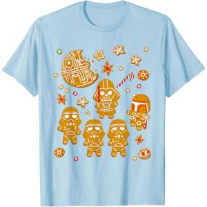image:imageStar Wars Gingerbread Cookies Galactic Empire Holiday TShirtBaby Blue