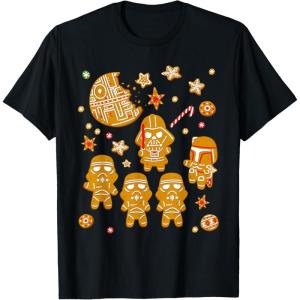 image:imageStar Wars Gingerbread Cookies Galactic Empire Holiday TShirtBlack