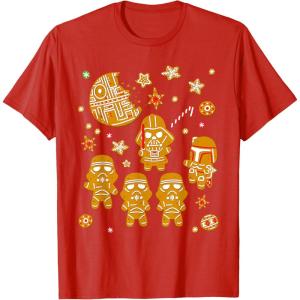image:imageStar Wars Gingerbread Cookies Galactic Empire Holiday TShirtRed