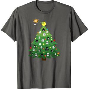image:imageStar Wars Imperial Christmas Tree Holiday TShirtAsphalt Grey