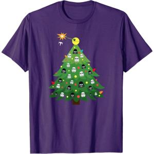 image:imageStar Wars Imperial Christmas Tree Holiday TShirtPurple
