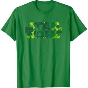 image:imageStar Wars Logo Green Shamrocks St Patricks Day TShirtKelly Green