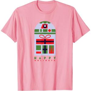image:imageStar Wars R2D2 Nordic Print Happy Holidays Christmas TShirtPink